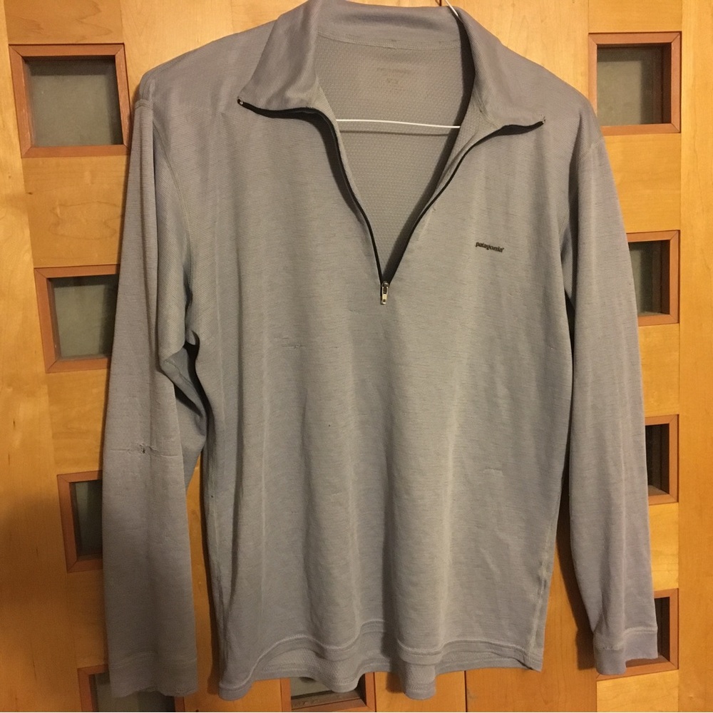 Vintage USA Patagonia Capilene 1/4 Zip, M?